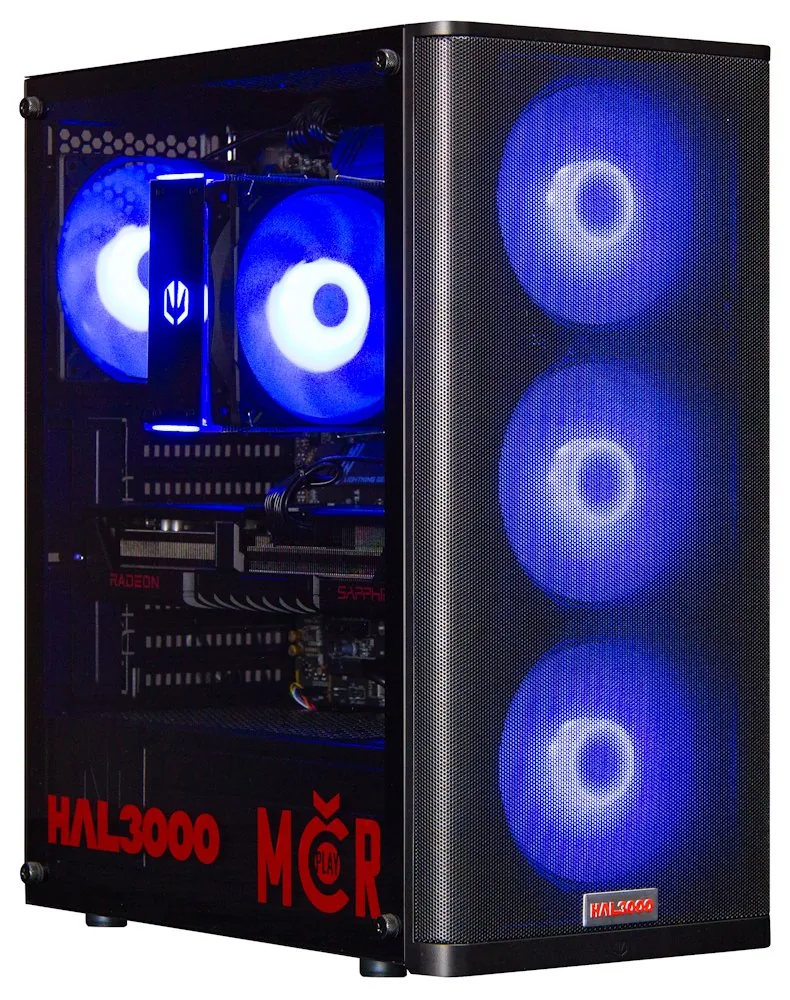 HAL3000 MČR Finale Pro AMD Ryzen 5 7600 32GB DDR5 RX 9070 1TB PCIe4 SSD WiFi W11
