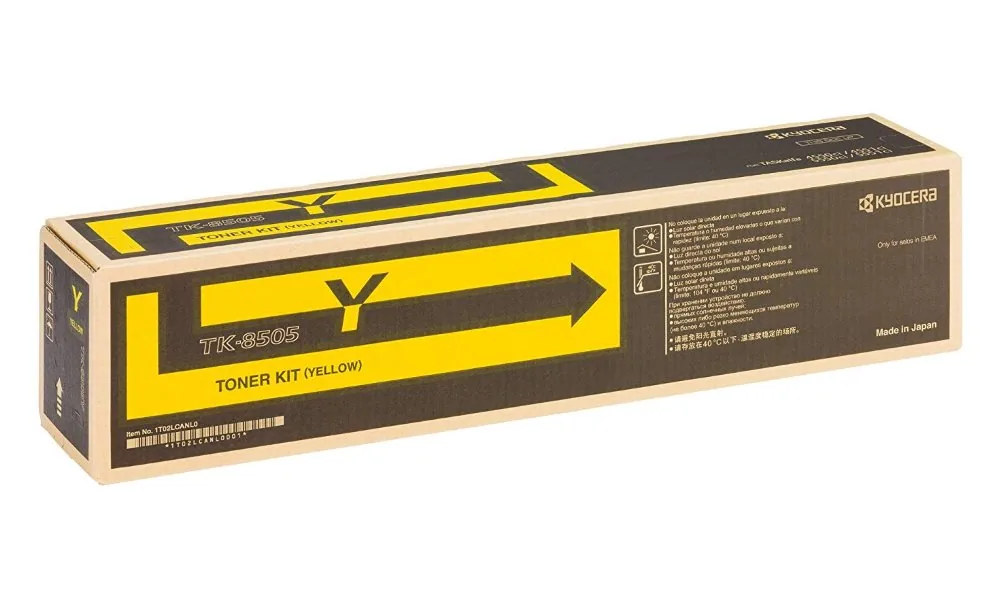 Originální toner, Kyocera, Kyocera Mita TASKalfa 4550CI, 5550CI, 6550CI, yellow, TK8505Y,