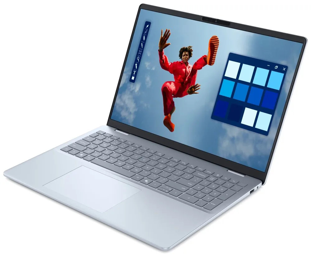 DELL 16 Plus DB16250 Core Ultra 7 256V 16GB 512GB SSD 16" 2.5K FPR US klávesnice W11Pro modrý 3Y PS NBD on-site