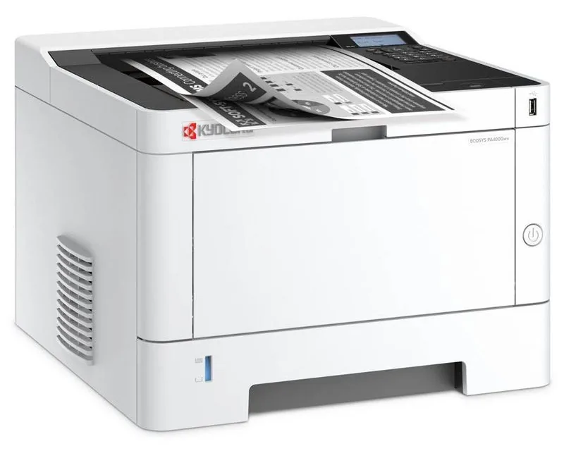 Kyocera ECOSYS PA4000wx, tiskárna, laserová, černo-bílá, A4, duplex, 1200x1200, RJ-45, USB, wifi