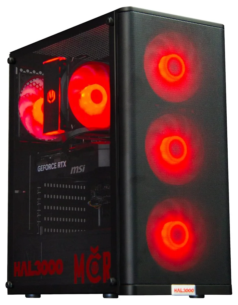 HAL3000 MČR Finale Pro AMD Ryzen 7 5700X 32GB DDR4 RTX 5070 1TB PCIe4 SSD WiFi W11