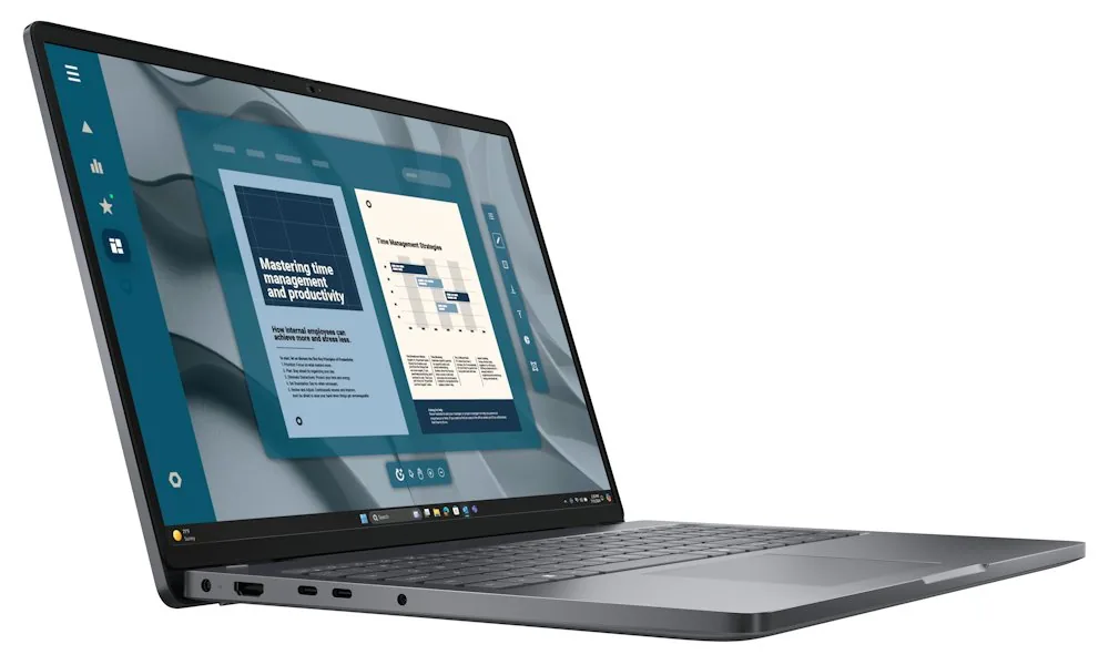 Dell Pro 16 PC16255 - AI PC - AMD Ryzen 5 Pro - 230 / až 4.9 GHz - Win 11 Pro - Radeon 760M - 16 GB RAM - 1 TB SSD NVMe - 16" IPS 1920 x 1200 (Full HD Plus) - Gigabit Ethernet - Wi-Fi 6E - magnetit - BTP - s 3 roky ProSupport