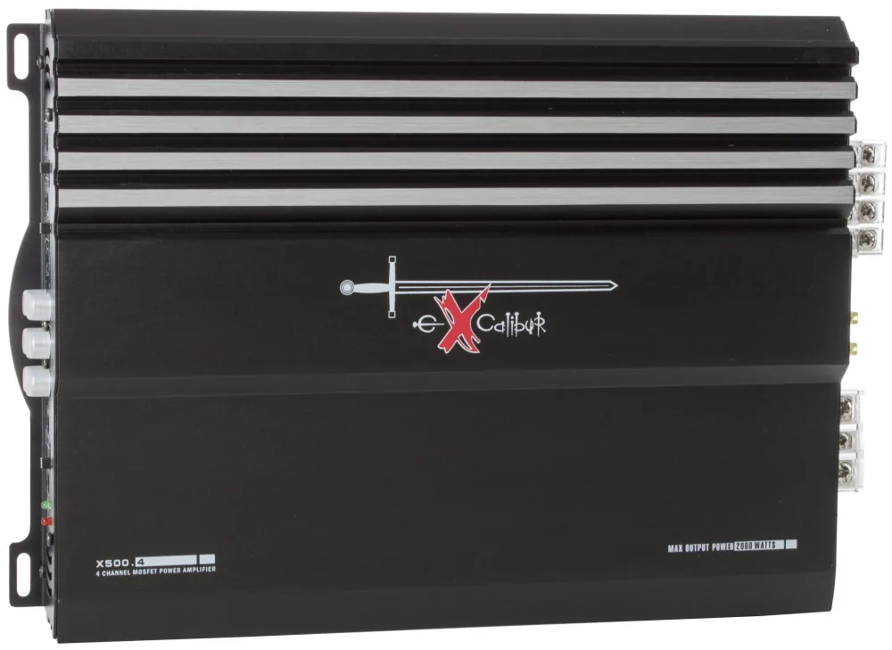 Excalibur X-500.4 zesilovač 4-kanálový 4x 500W 2x 150W