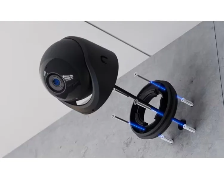 Ubiquiti UniFi Protect G6 Turret – 4K turret AI kamera, černá