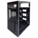 EUROCASE skříň ML N6-560B, ATX, 2x USB-A, 2x 120mm ARGB Fan, černá