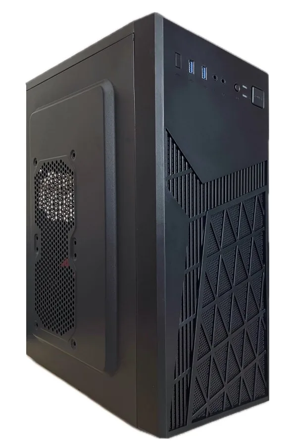 EUROCASE skříň ML N6-560B, ATX, 2x USB-A, 2x 120mm ARGB Fan, černá