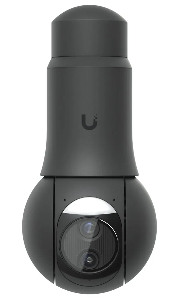 Ubiquiti UniFi Protect G6 PTZ, 4K duální venkovní kamera s 10x hybridním zoomem a AI analýzou, černá
