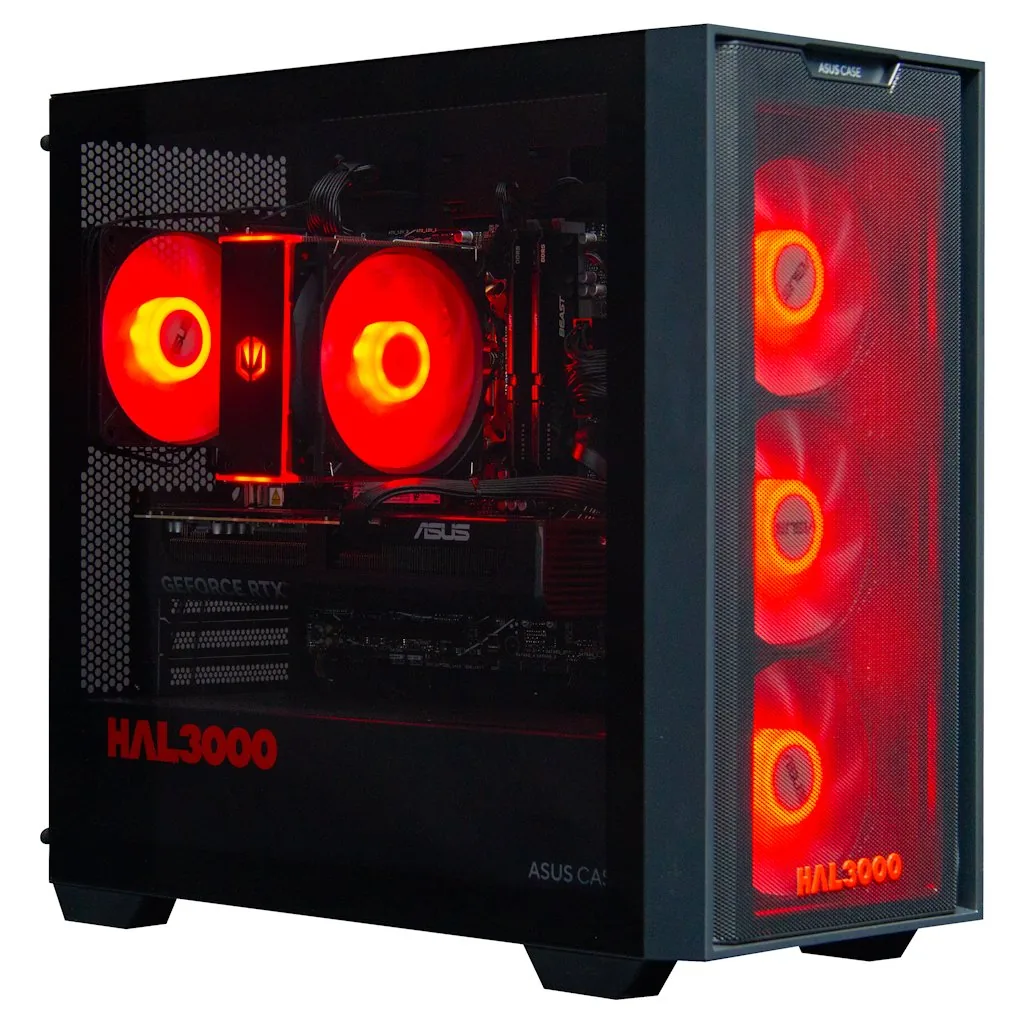 HAL3000 Alfa Gamer Pro AMD Ryzen 7 7700 32GB DDR5 RTX 5070 1TB PCIe4 SSD WiFi W11