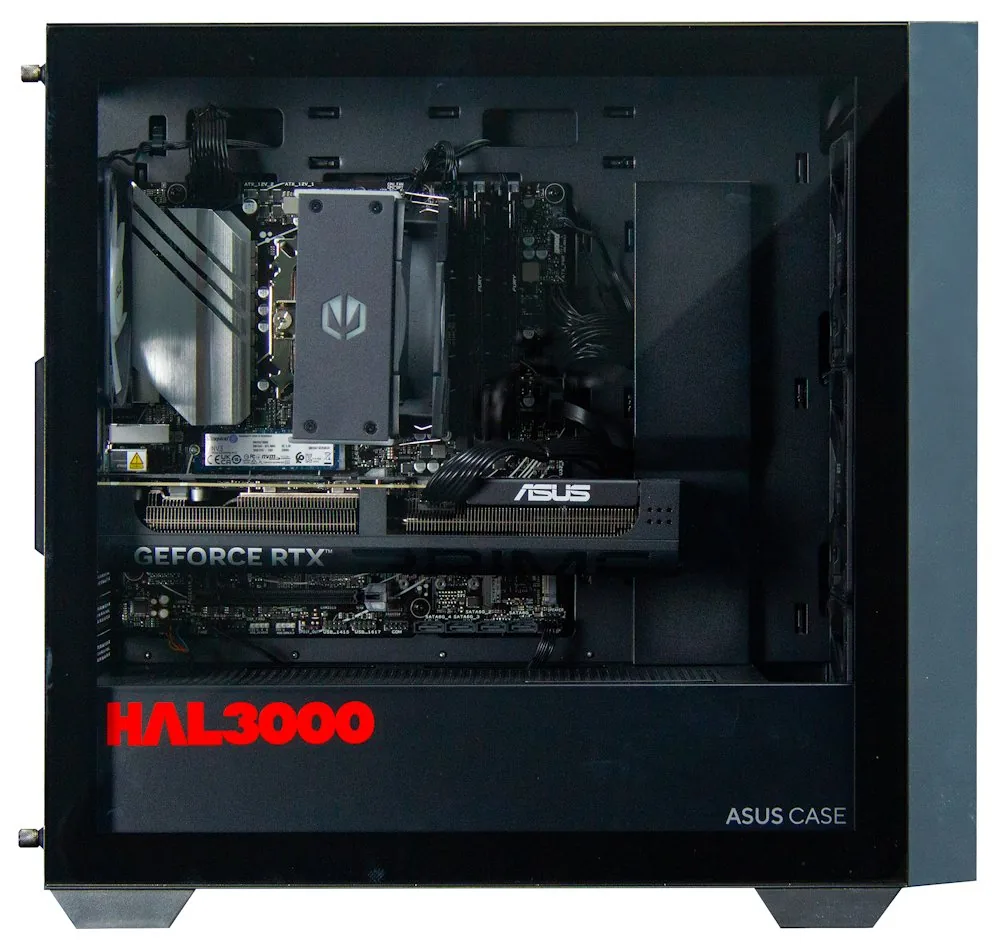 HAL3000 Alfa Gamer Pro AMD Ryzen 7 7700 32GB DDR5 RTX 5070 1TB PCIe4 SSD WiFi W11