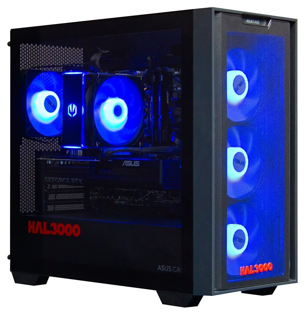 HAL3000 Alfa Gamer Pro AMD Ryzen 7 7700 32GB DDR5 RTX 5070 1TB PCIe4 SSD WiFi W11