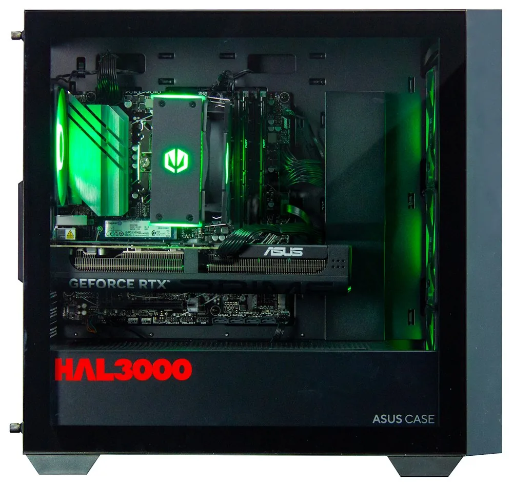 HAL3000 Alfa Gamer Pro AMD Ryzen 7 7700 32GB DDR5 RTX 5070 1TB PCIe4 SSD WiFi W11