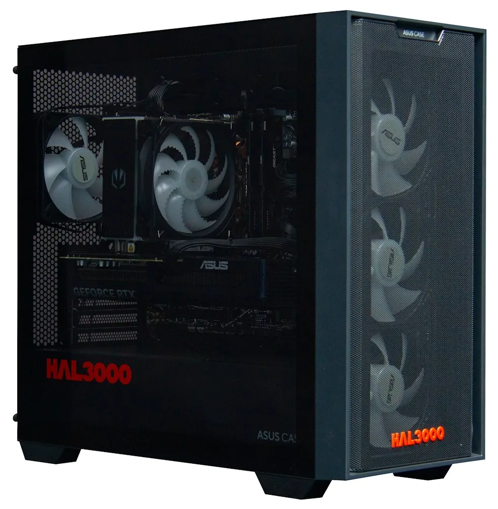 HAL3000 Alfa Gamer Pro AMD Ryzen 7 7700 32GB DDR5 RTX 5070 1TB PCIe4 SSD WiFi W11