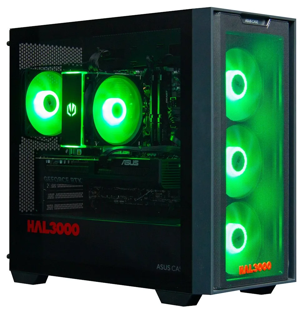HAL3000 Alfa Gamer Pro AMD Ryzen 7 7700 32GB DDR5 RTX 5070 1TB PCIe4 SSD WiFi W11