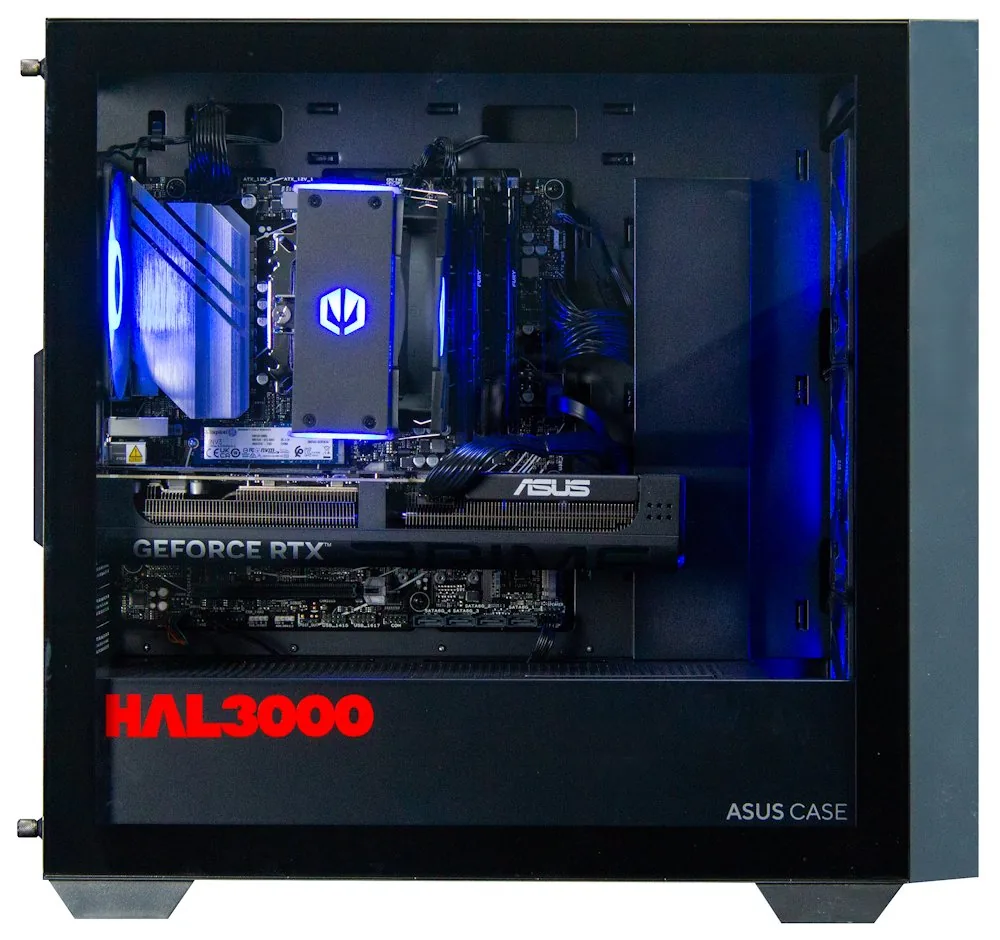 HAL3000 Alfa Gamer Pro AMD Ryzen 7 7700 32GB DDR5 RTX 5070 1TB PCIe4 SSD WiFi W11