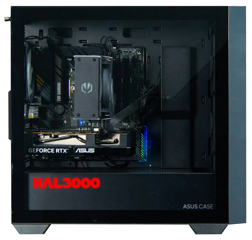 HAL3000 Online Gamer AMD Ryzen 5 5600 32GB DDR4 RTX 5060 1TB PCIe4 SSD WiFi W11