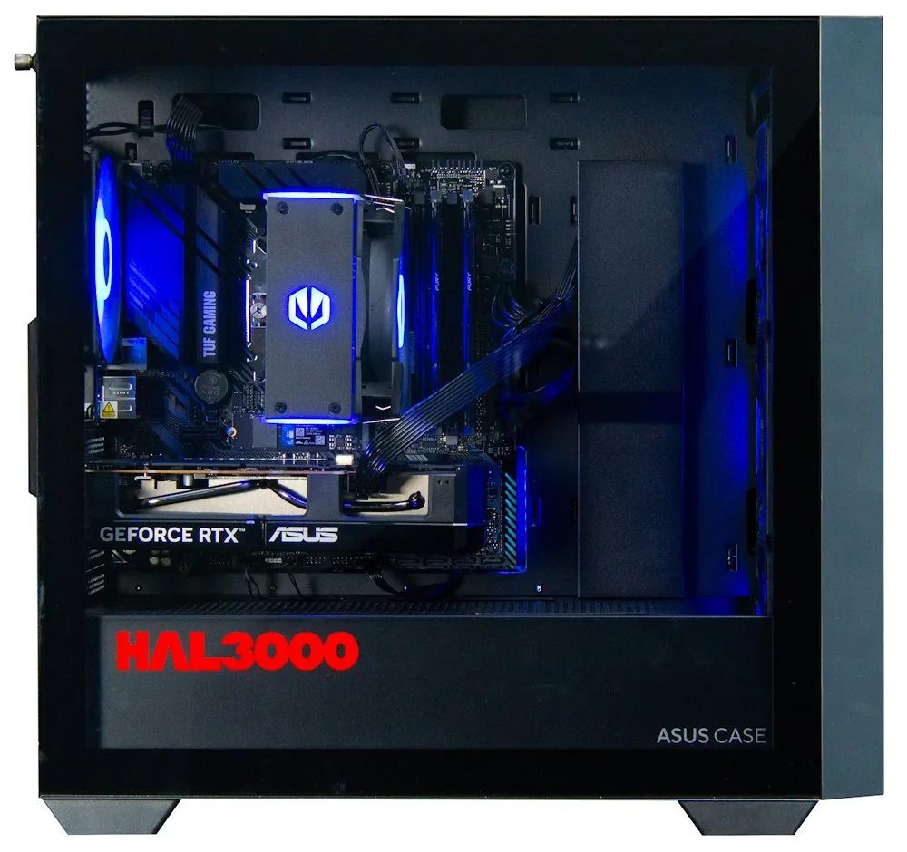 HAL3000 Online Gamer AMD Ryzen 5 5600 32GB DDR4 RTX 5060 1TB PCIe4 SSD WiFi W11