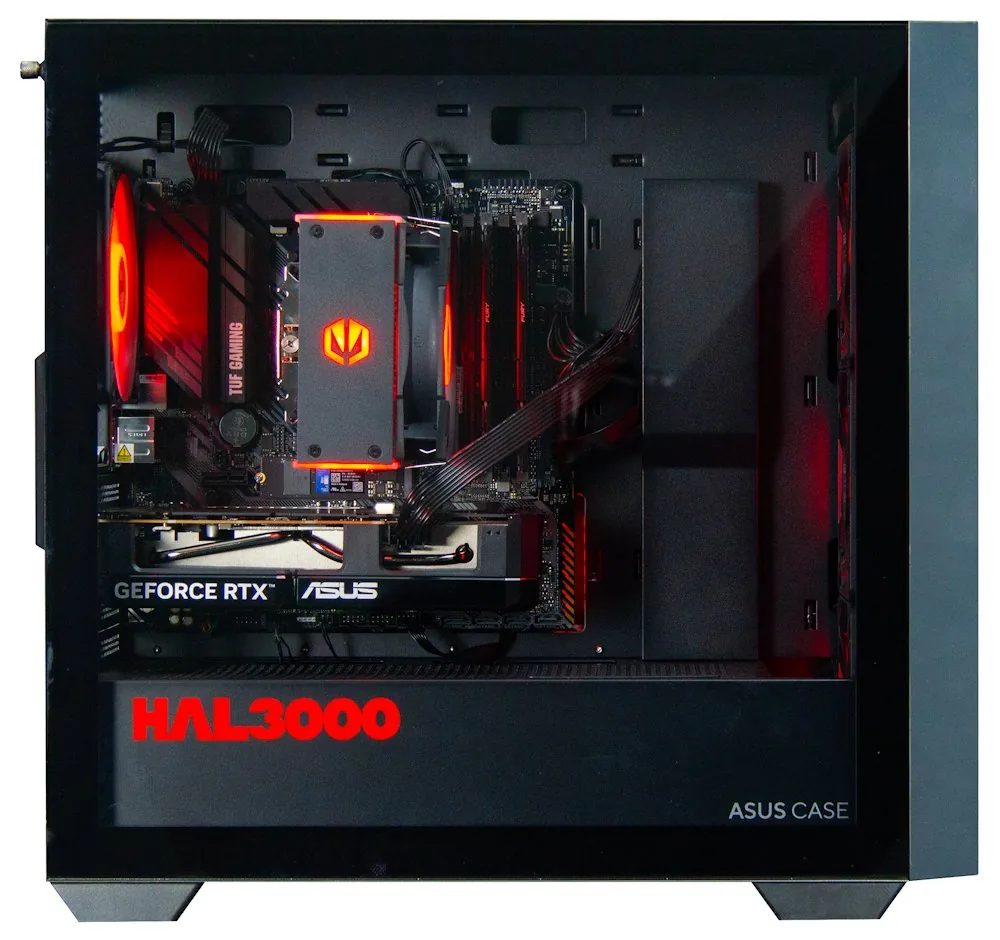 HAL3000 Online Gamer AMD Ryzen 5 5600 32GB DDR4 RTX 5060 1TB PCIe4 SSD WiFi W11