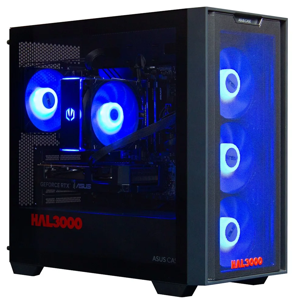 HAL3000 Online Gamer AMD Ryzen 5 5600 32GB DDR4 RTX 5060 1TB PCIe4 SSD WiFi W11