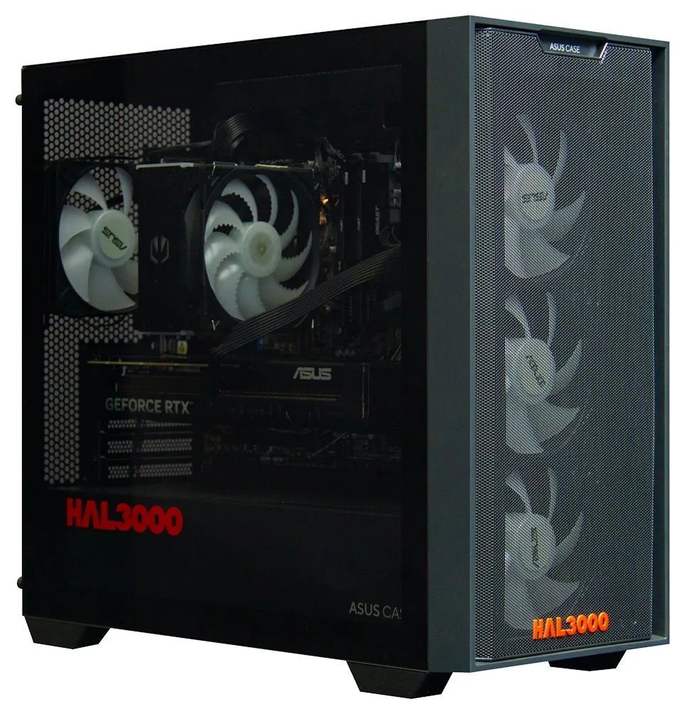HAL3000 Online Gamer AMD Ryzen 5 7600 32GB DDR5 RTX 5060 Ti 16G 1TB PCIe4 SSD WiFi W11