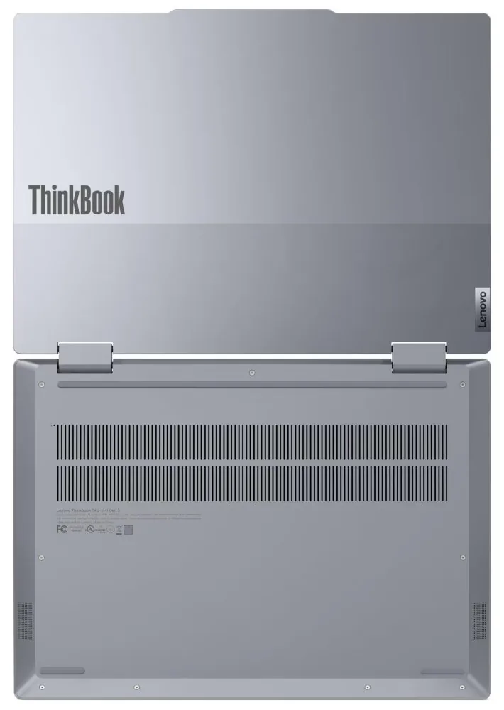 Lenovo ThinkBook 14 2-in-1 G5 IAU, U 5 225U, 14" WUXGA (1920x1200) IPS, UHD, 16GB, 512GB, W11P, šedá, 3R