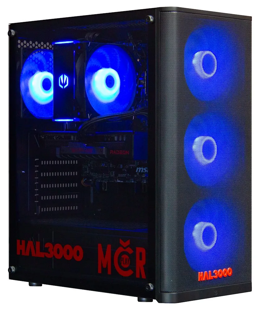 HAL3000 MČR Finale Elite AMD Ryzen 7 5700X 32GB DDR4 RX 9060 XT 16G 1TB PCIe4 SSD WiFi W11