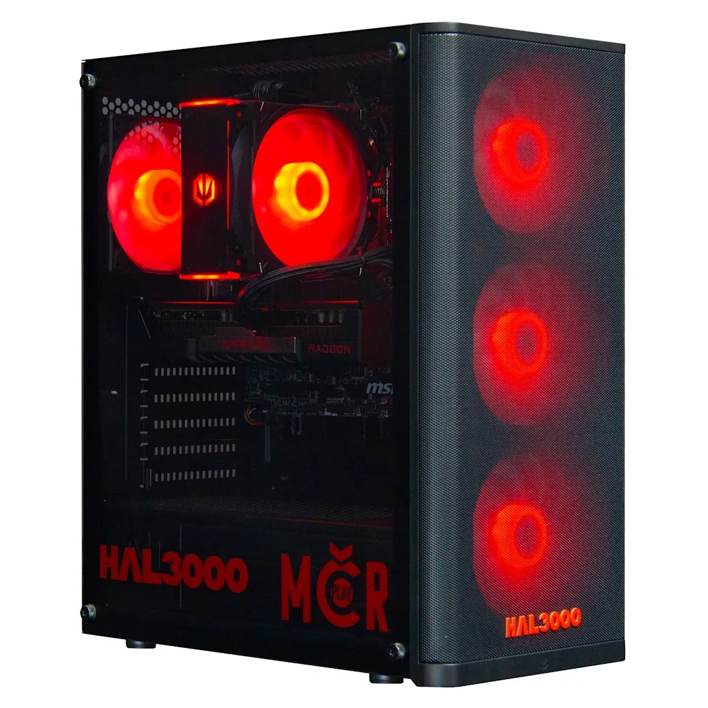 HAL3000 MČR Finale Elite AMD Ryzen 7 5700X 32GB DDR4 RX 9060 XT 16G 1TB PCIe4 SSD WiFi W11