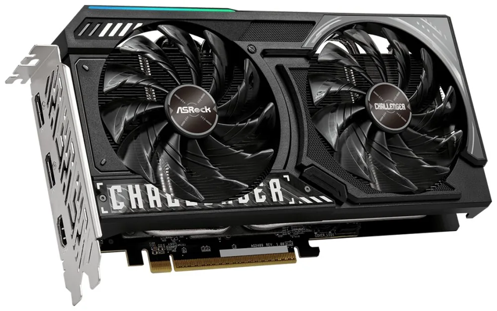 ASRock AMD Radeon RX 9060 XT Challenger 16GB OC 16GB GDDR6 PCI-E HDMI 2x DP