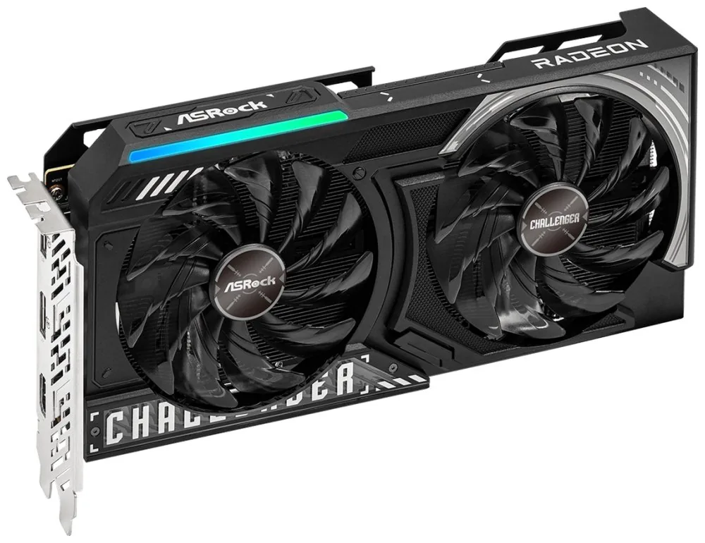 ASRock AMD Radeon RX 9060 XT Challenger 16GB OC 16GB GDDR6 PCI-E HDMI 2x DP
