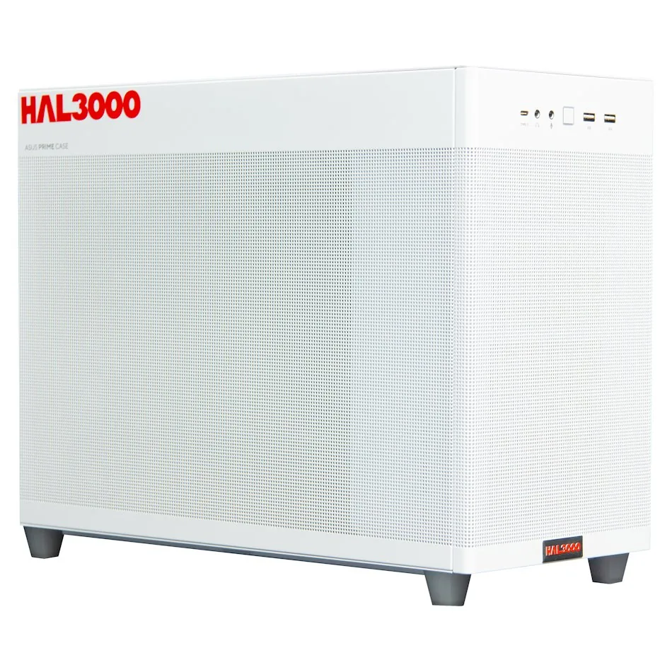 HAL3000 Alfa Gamer Micro Air White AMD Ryzen 7 9800X3D 32GB DDR5 RTX 5070 Ti 2TB PCIe4 SSD WiFi W11