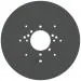 Ubiquiti Gang Box Mounting Plate 4 Octagon, 3.5 Round, 4 Square, Single, 4 Round, and European, black