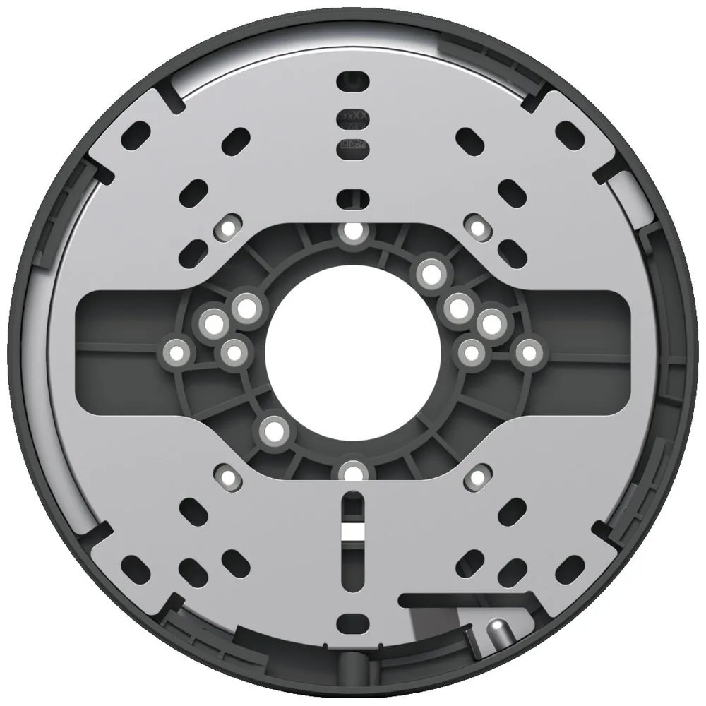 Ubiquiti Gang Box Mounting Plate 4 Octagon, 3.5 Round, 4 Square, Single, 4 Round, and European, black
