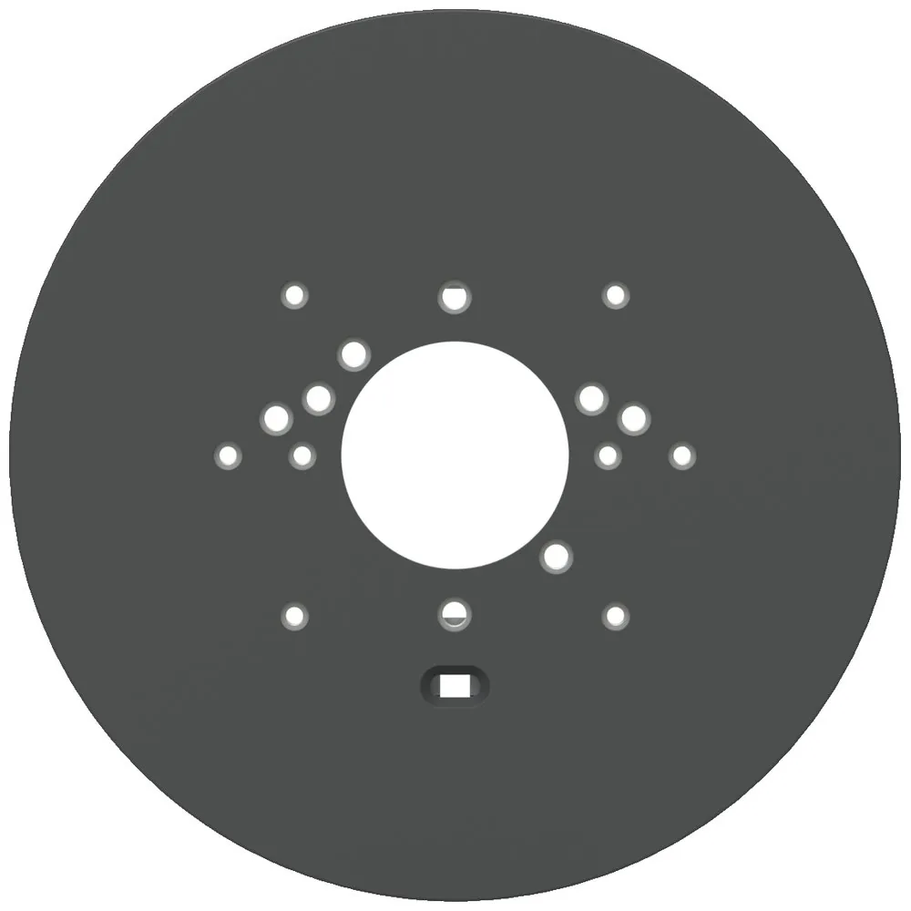 Ubiquiti Gang Box Mounting Plate 4 Octagon, 3.5 Round, 4 Square, Single, 4 Round, and European, black