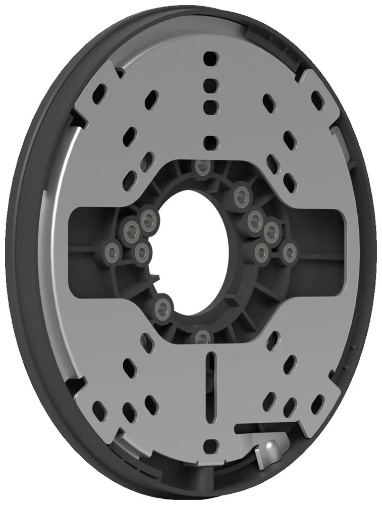 Ubiquiti Gang Box Mounting Plate 4 Octagon, 3.5 Round, 4 Square, Single, 4 Round, and European, black
