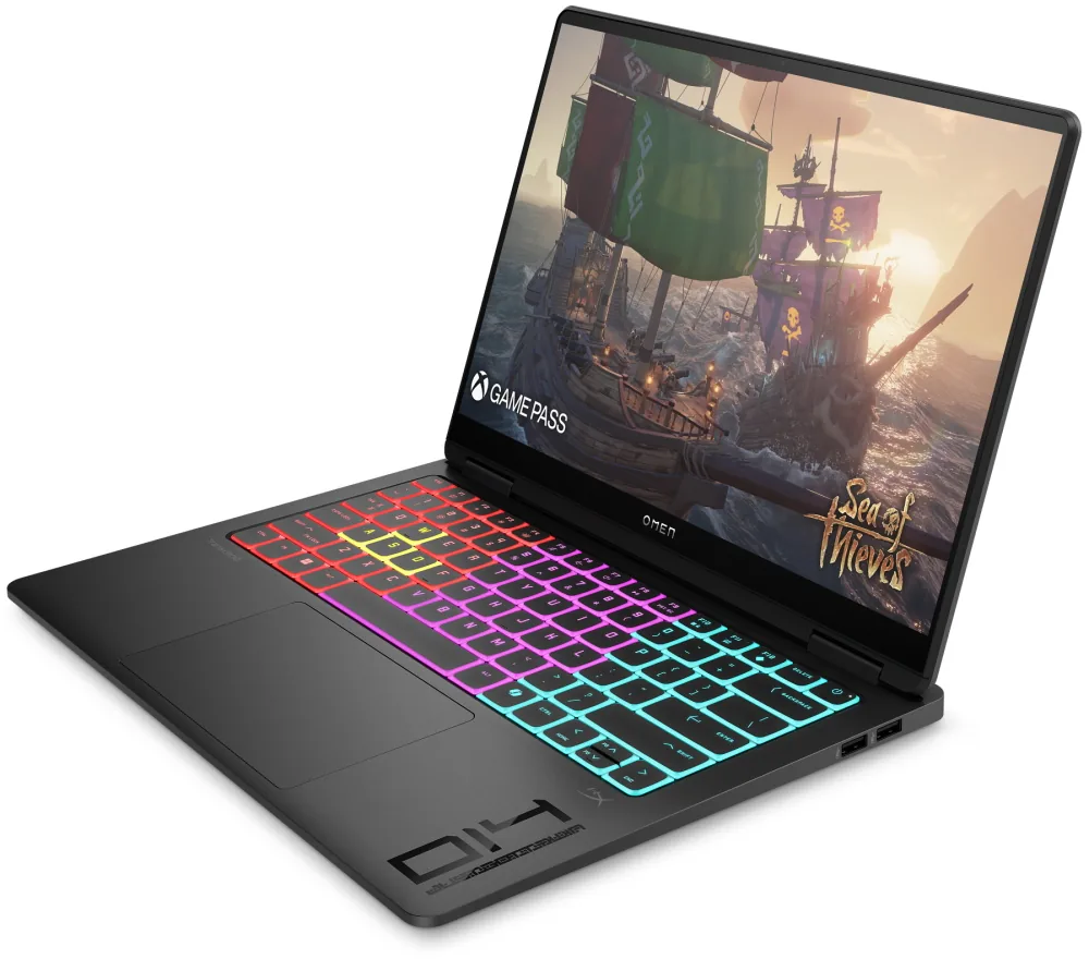 OMEN Transcend 14-fb1073nc, Ultra 7-255H, 14.0 2880x1800 OLED 400n 120Hz, RTX5060 8GB, 32GB, SSD 2TB, W11Pro, 2-2-2, Bla