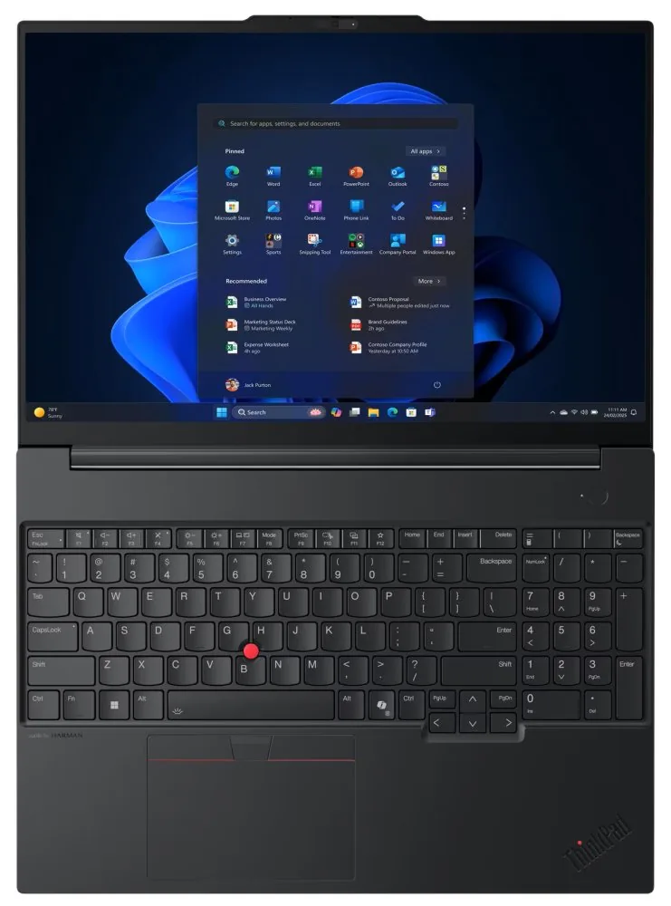 Lenovo ThinkPad E16 G3, 7 240H, 16" WUXGA (1920x1200) IPS, UHD, 1x16GB, 512GB, W11P, černá, 3R