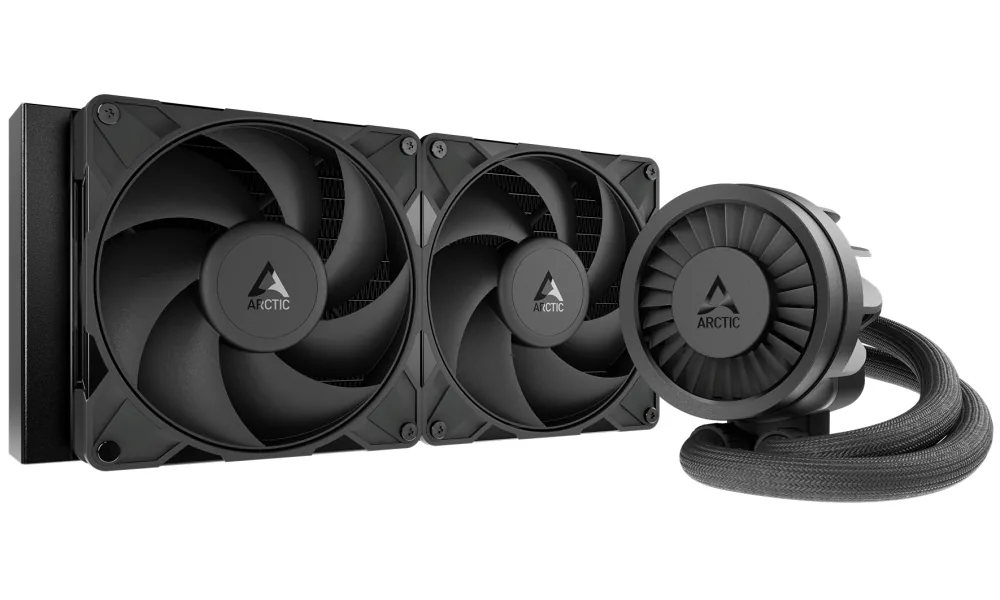 ARCTIC Liquid Freezer III Pro 280 (Black) - All-in-One CPU Water Cooler with 280mm radiator and 2x P