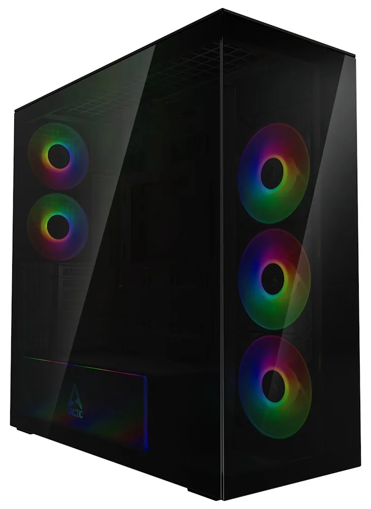 ARCTIC Xtender (Black) black window w/o GPU
