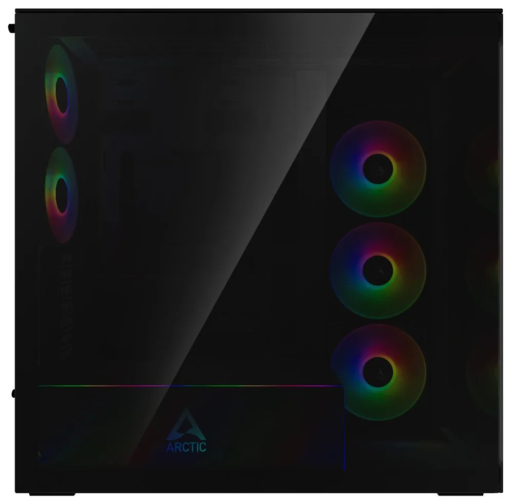 ARCTIC Xtender (Black) black window w/o GPU