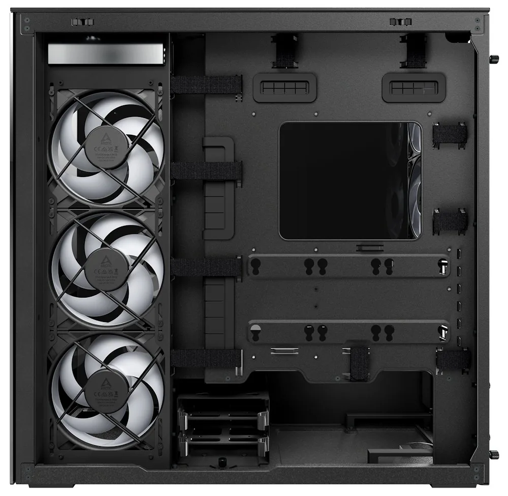 ARCTIC Xtender (Black) black window w/o GPU