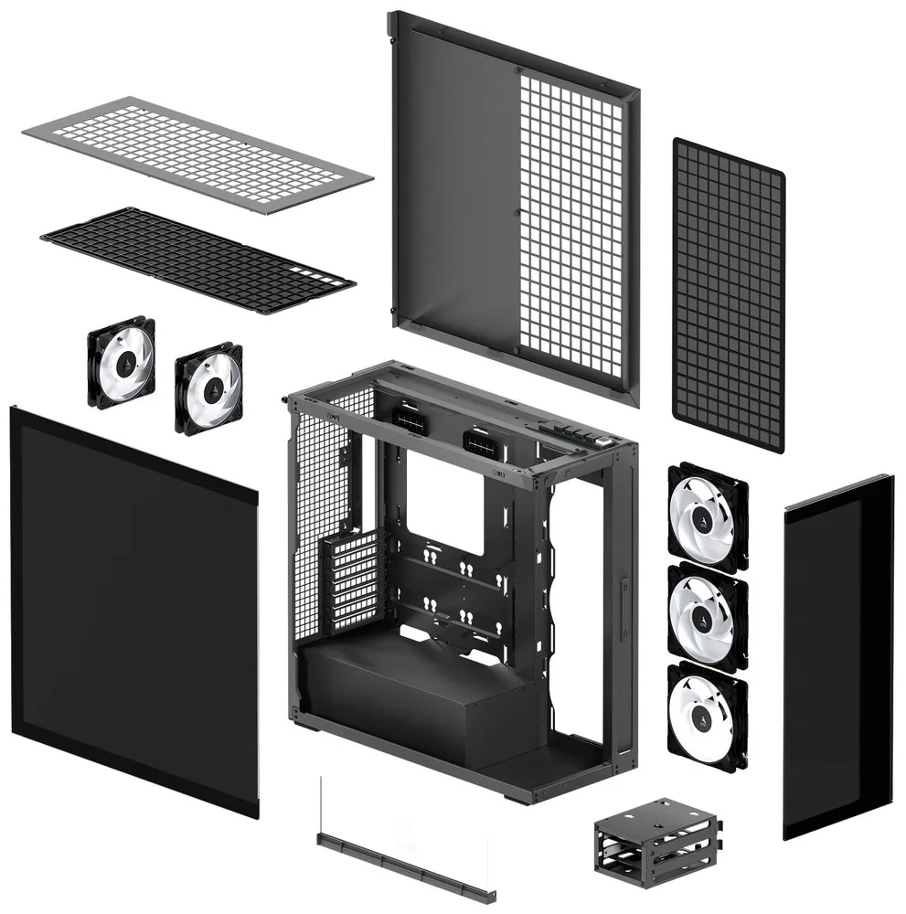 ARCTIC Xtender (Mirror Black) Mirror black window