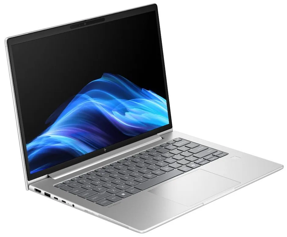 HP EliteBook 6 G1ah Notebook - AMD Ryzen 5 - 220 / až 4.9 GHz - Win 11 Pro - Radeon 740M - 16 GB RAM - 512 GB SSD NVMe - 14" IPS 1920 x 1200 - Gigabit Ethernet - Wi-Fi 7, Bluetooth - stříbrná - kbd: česká/slovenská - s HP 3 roky podpory notebooku v místě