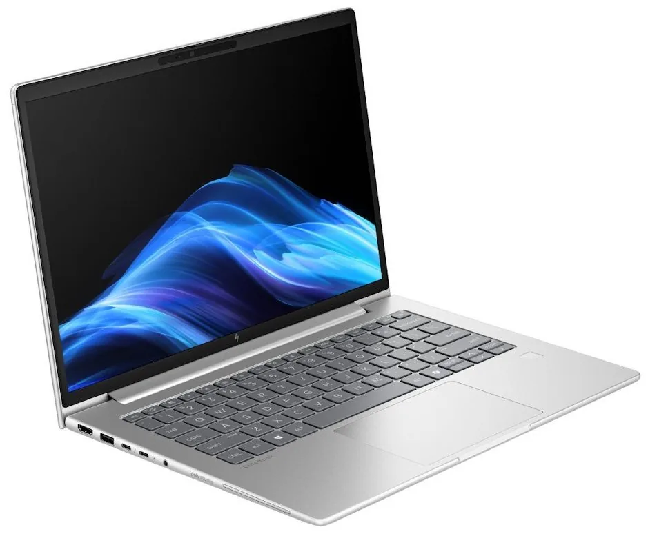 HP EliteBook 6 G1a Notebook AI - AI PC - design se závěsem 177 stupňů - AMD Ryzen 7 - 250 / až 5.1 GHz - Win 11 Pro - Radeon 780M - 32 GB RAM - 512 GB SSD NVMe - 14" IPS 1920 x 1200 - Gigabit Ethernet - Wi-Fi 7, Bluetooth - stříbrná - kbd: česká/slovenská