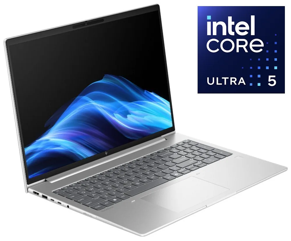 HP Elitebook 6 G1i 16, Ultra 5 225U, 16.0 1920x1200 UWVA 300n, Intel Graphics, 16GB DDR5, SSD 512GB, W11Pro, 3-3-3