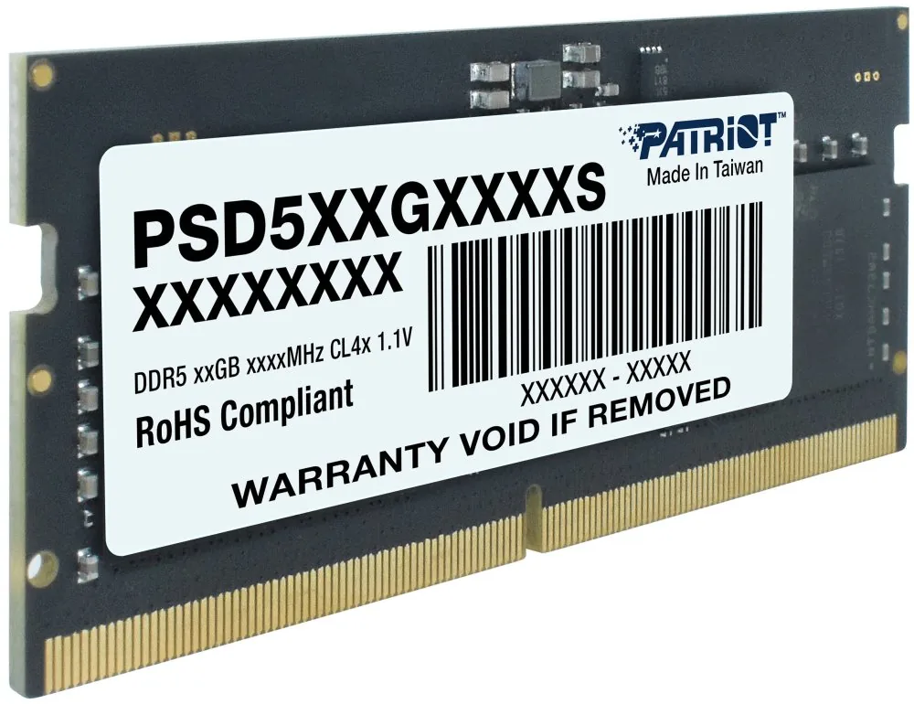 Patriot Signature Line/SO-DIMM DDR5/16GB/5600MHz/CL46/1x16GB