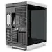 HYTE skříň Y70 Panda levé a přední sklo Riser PCIe 4.0 bez zdroje 1x USB-C 2x USB-A