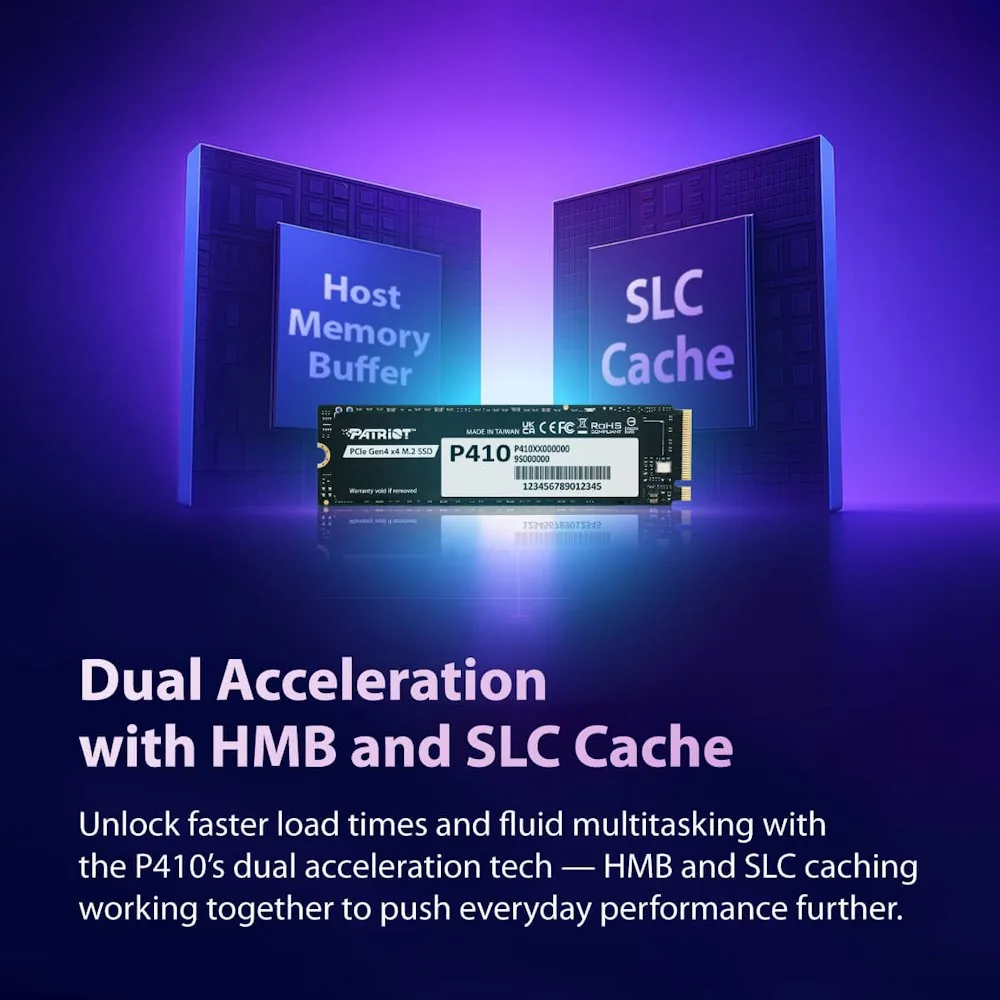 PATRIOT P410/1TB/SSD/M.2 NVMe/5R