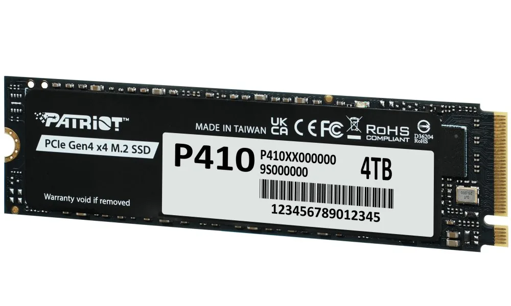 PATRIOT P410/4TB/SSD/M.2 NVMe/5R