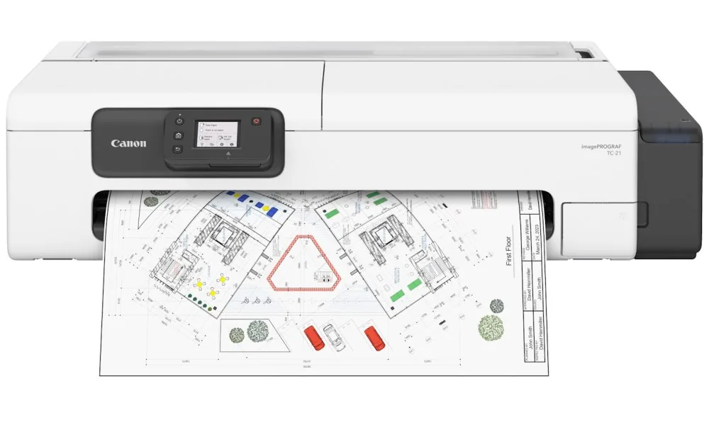 Canon imagePROGRAF TC-21, A1, color, 4 náplně, LAN, Wi-Fi, USB