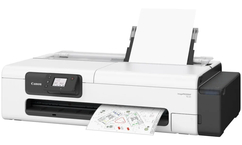 Canon imagePROGRAF TC-21, A1, color, 4 náplně, LAN, Wi-Fi, USB