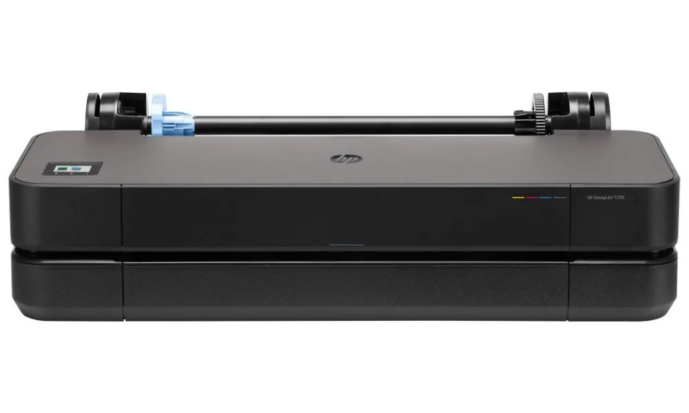 HP DesignJet T250 - 24" tisk na velký formát - barva - tryskový - A1, ANSI D - 2400 x 1200 dpi - až 0.5 min/str. (mono) / až 0.5 min/str. (barevný) - USB 2.0, LAN, Wi-Fi